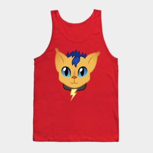 Flash Sentry cat Tank Top